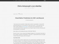 aniszczyk.org Webseite Vorschau