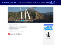 planet-ocean.at Webseite Vorschau