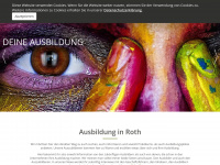 ausbildung-in-roth.de Webseite Vorschau