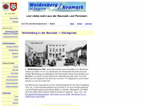 woldenberg-neumark.eu Webseite Vorschau