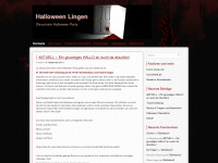 halloween-lingen.de Webseite Vorschau