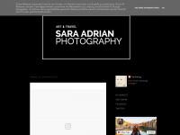 saraadrian-photography.blogspot.com Webseite Vorschau