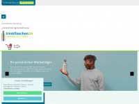 trinkflaschen24.de Webseite Vorschau