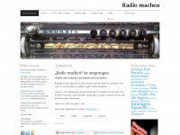 radiomachen.wordpress.com Webseite Vorschau