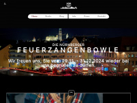 nuernberger-feuerzangenbowle.de Webseite Vorschau