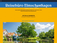 reisebuero-elmschenhagen.de Webseite Vorschau