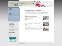 hotel-restaurant-ritter.com Webseite Vorschau