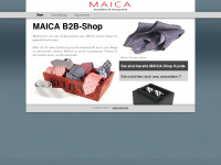 maica-shop.de Webseite Vorschau