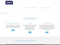 alpin.it Webseite Vorschau