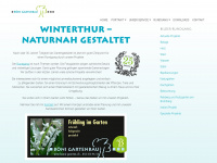 boeni-gaerten.ch Webseite Vorschau