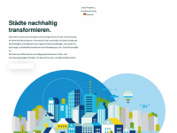 smartcities.at Webseite Vorschau