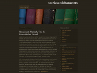 storiesandcharacters.wordpress.com Webseite Vorschau