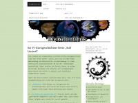 weltenfabrik.wordpress.com Webseite Vorschau