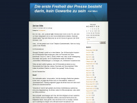 wareluege.wordpress.com Webseite Vorschau