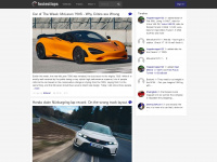 fastestlaps.com Webseite Vorschau
