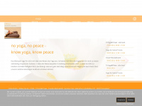 yoga-peace.de Webseite Vorschau