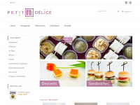 petit-delice.ch Webseite Vorschau