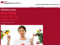 buergerhaus-unterfoehring.de Webseite Vorschau