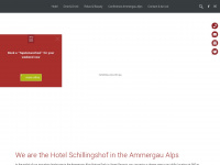 hotel-schillingshof.com Webseite Vorschau