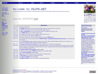 kloth.net Webseite Vorschau