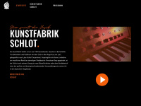 kunstfabrik-schlot.de Webseite Vorschau