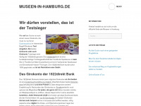 museen-in-hamburg.de Webseite Vorschau
