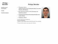 philippwendler.de Webseite Vorschau