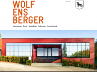 wolfensberger-ag.ch Webseite Vorschau