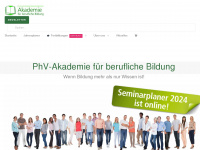 phv-akademie.de Webseite Vorschau