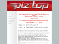 piztop.com Webseite Vorschau