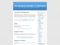 gemeinerschalker.wordpress.com Webseite Vorschau