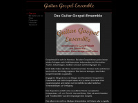 gospel-ensemble.de Webseite Vorschau