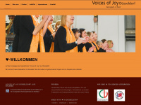 gospelchor-duesseldorf.de Webseite Vorschau