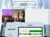light-of-life.de Webseite Vorschau