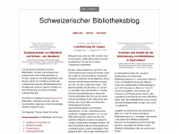 bibliomedia.wordpress.com Webseite Vorschau