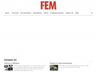 femmagazine.com Webseite Vorschau