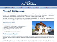 anniwinkler.com Webseite Vorschau