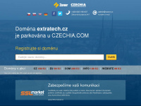 extratech.cz Webseite Vorschau