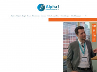 alpha1-deutschland.org Webseite Vorschau
