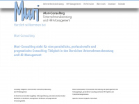 muri-consulting.ch Webseite Vorschau