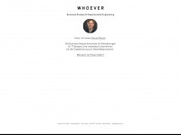 whoever.ch Webseite Vorschau