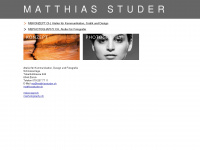 matthiasstuder.ch Webseite Vorschau