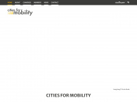 cities-for-mobility.net Webseite Vorschau