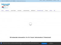 zahnmobil-hannover.de Webseite Vorschau
