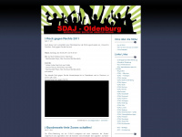 sdajoldenburg.wordpress.com Webseite Vorschau