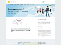 europa-nur-mit-uns.eu Webseite Vorschau