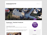 christuskirche-hof.de Webseite Vorschau