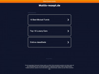 muttis-rezept.de Webseite Vorschau