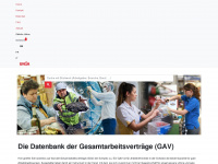 gav-service.ch Webseite Vorschau