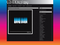 idealfun.de Webseite Vorschau